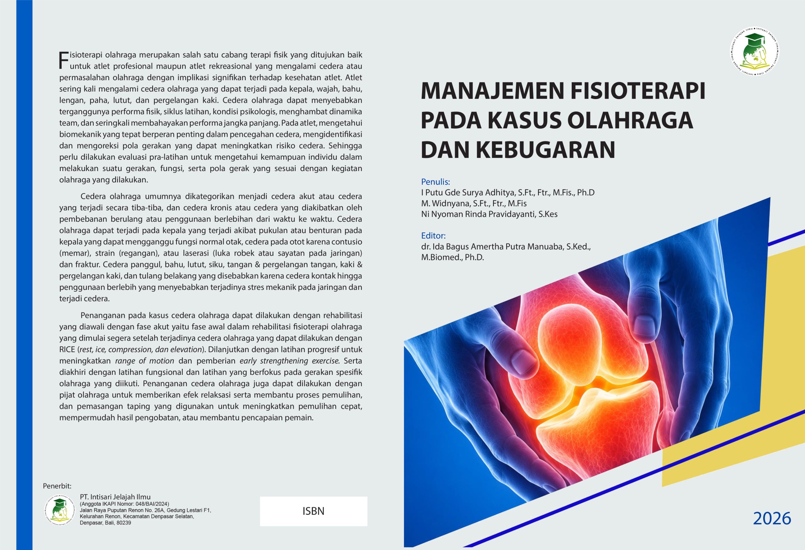 Cover Manajemen Fisioterapi Pada Kasus Olahraga dan Kebugaran